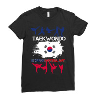 Korean Martial Art Ladies Fitted T-shirt | Artistshot