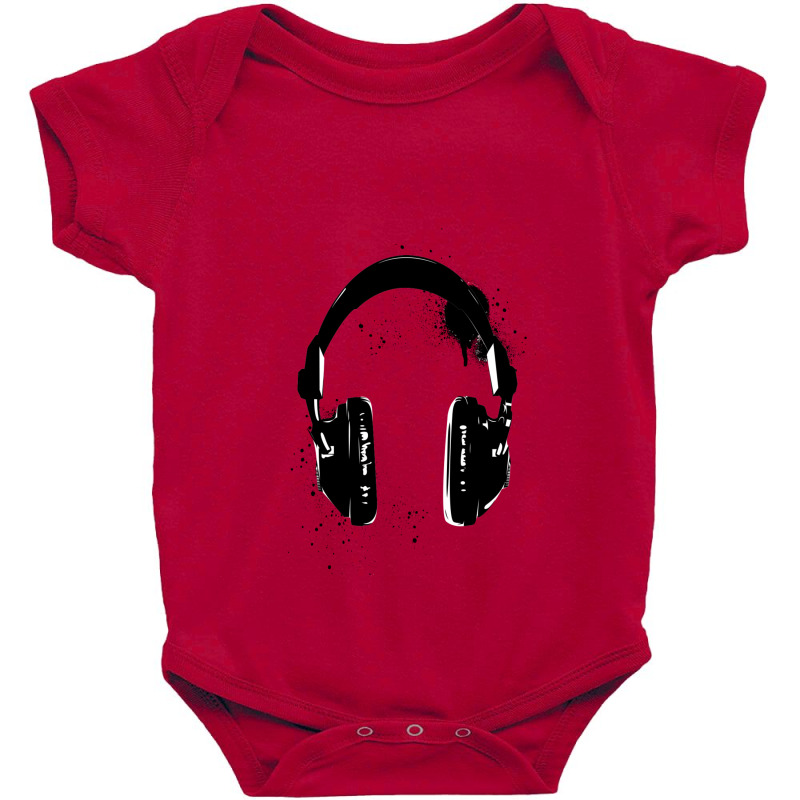 Headphone Baby Bodysuit by ŞEN | Artistshot