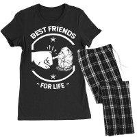 Hamster Guinea Pig Best Friends For Life Cute Hamster Lover Fist Bump Women's Pajamas Set | Artistshot