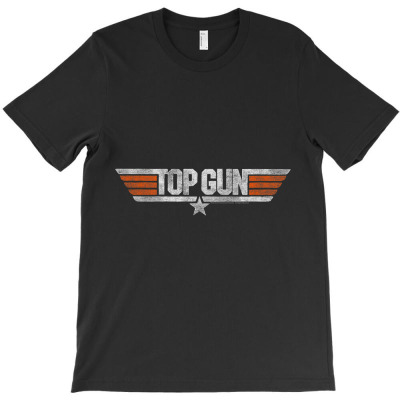 Top Gun Distressed T-shirt Designed By Heather Briganti