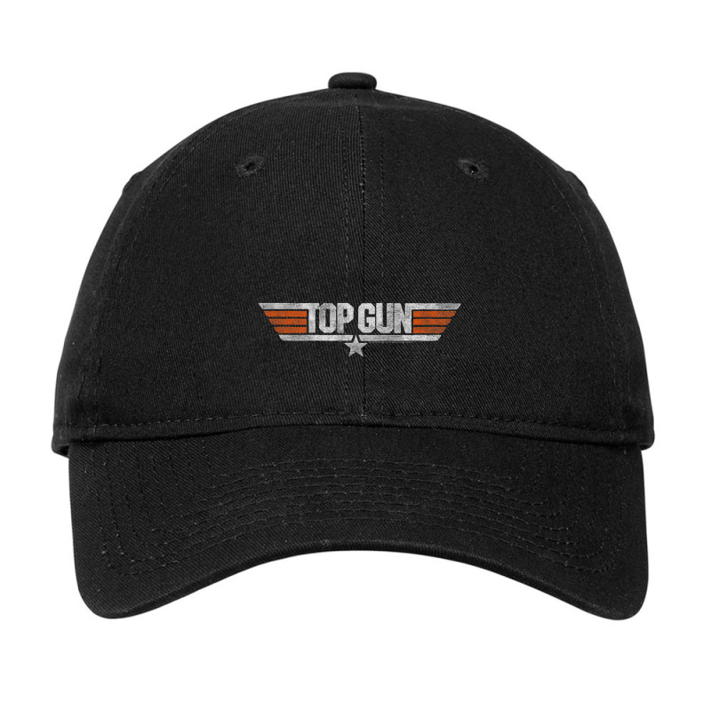 Top Gun Distressed Adjustable Cap by kakashop | Artistshot