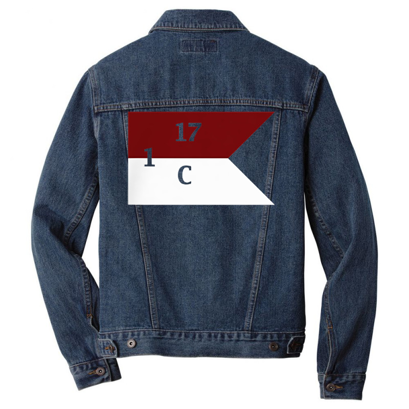 Official Crusader, C Troop 117th Cav T Shirt Men Denim Jacket | Artistshot