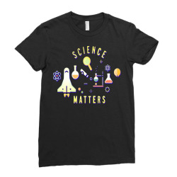 neil degrasse tyson science matters Ladies Fitted T-Shirt | Artistshot