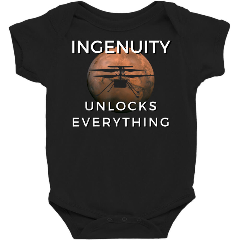 Perseverance Mars Rover Helicopter Ingenuity Exploration T Shirt Baby Bodysuit | Artistshot