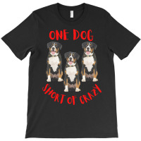 One Dog Short Of Crazy T  Shirtone Dog Short Of Crazy T  Shirt (16) T-shirt | Artistshot