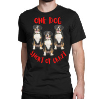 One Dog Short Of Crazy T  Shirtone Dog Short Of Crazy T  Shirt (16) Classic T-shirt | Artistshot