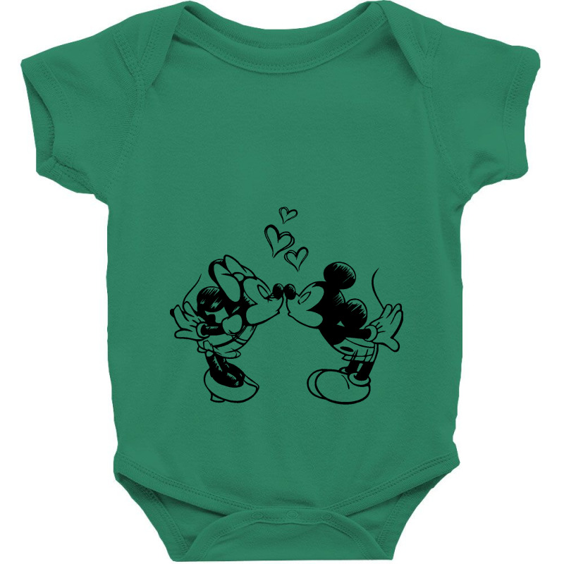 Mouse Love Baby Bodysuit by ŞEN | Artistshot