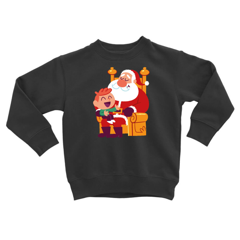 Santa Claus Toddler Sweatshirt by senant | Artistshot