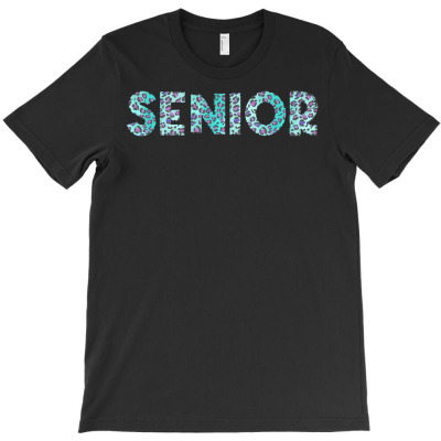 Senior 2022 T  Shirt S E N I O R 2022 Sublimation Leopard T  Shirt T-shirt Designed By Yvonne Schowalter