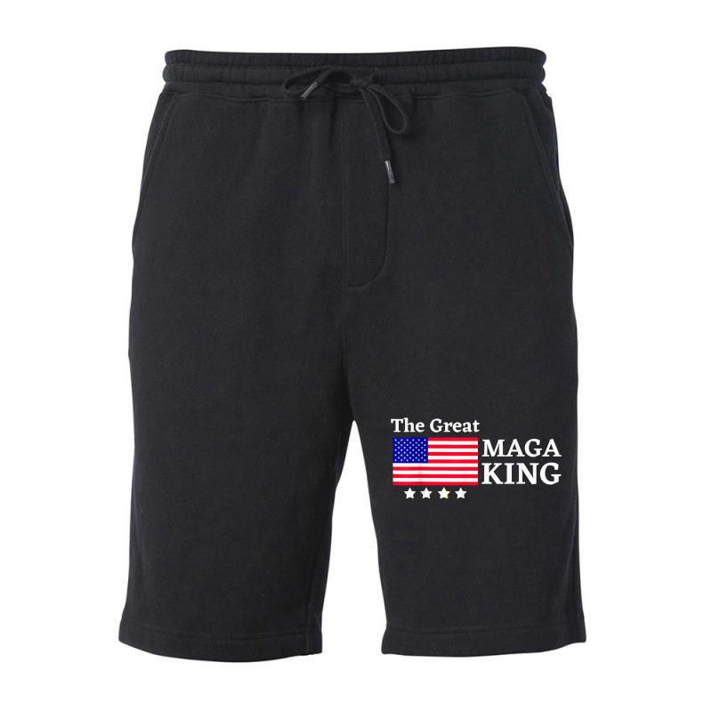 Maga King Shirt T Shirt Fleece Short | Artistshot