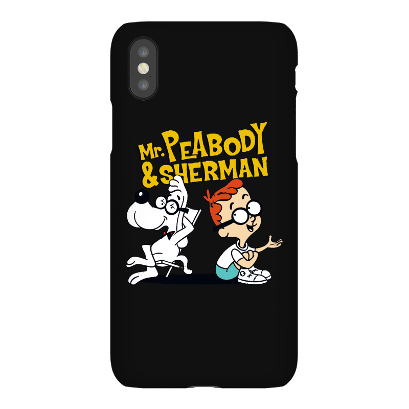 Funny Talking Mr Peabody And Sherman Iphonex Case | Artistshot