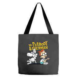funny talking mr peabody and sherman Tote Bags | Artistshot