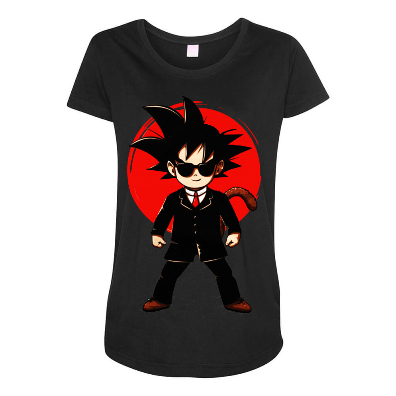 Goku Aka Mib Maternity Scoop Neck T-shirt by Mito Pict | Artistshot