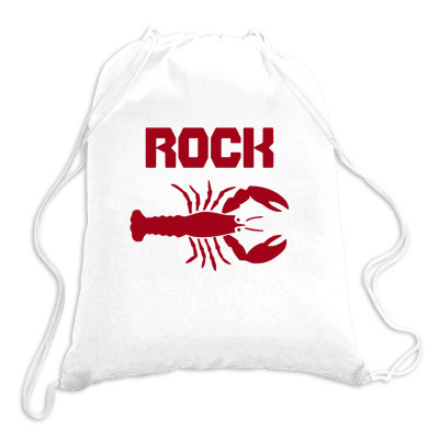 Rock Lobster Drawstring Bags Designed By Blackstone