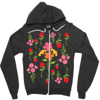 Botanical T  Shirt Floral Nature Garden Flowers Botany Gardener Botani Zipper Hoodie | Artistshot