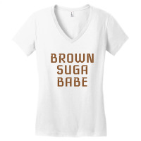 Brown Suga Babe | African American | Black Lives Women's V-neck T-shirt | Artistshot