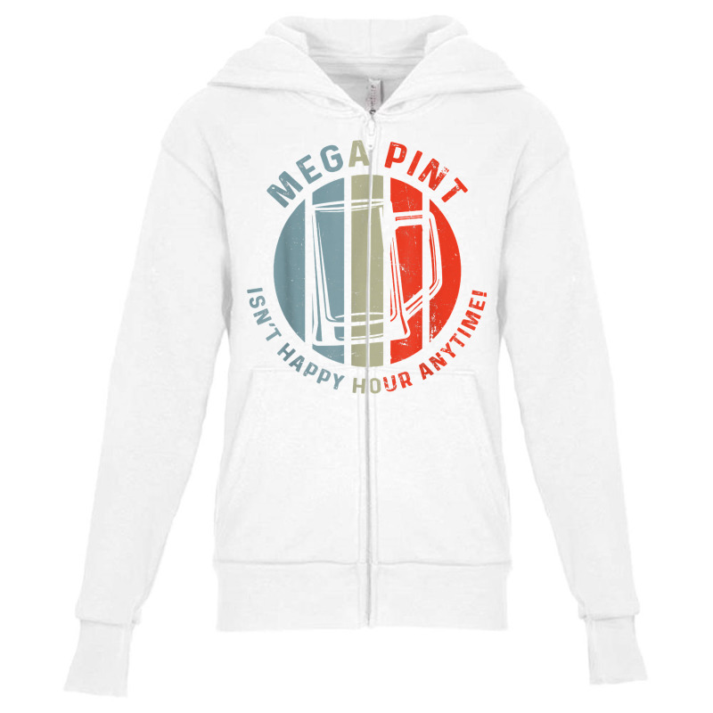 Retro Mega Pint Brewing Objection Hear Say Vintage T Shirt Youth Zipper Hoodie | Artistshot