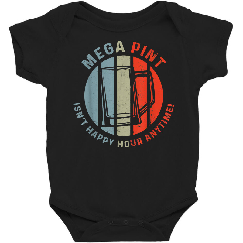 Retro Mega Pint Brewing Objection Hear Say Vintage T Shirt Baby Bodysuit | Artistshot