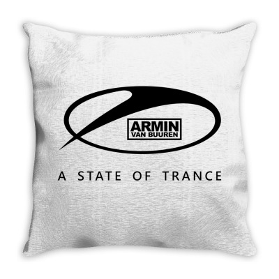 New Dj Armin Van Buuren A State Of Trance Throw Pillow Designed By Jafarnr1966