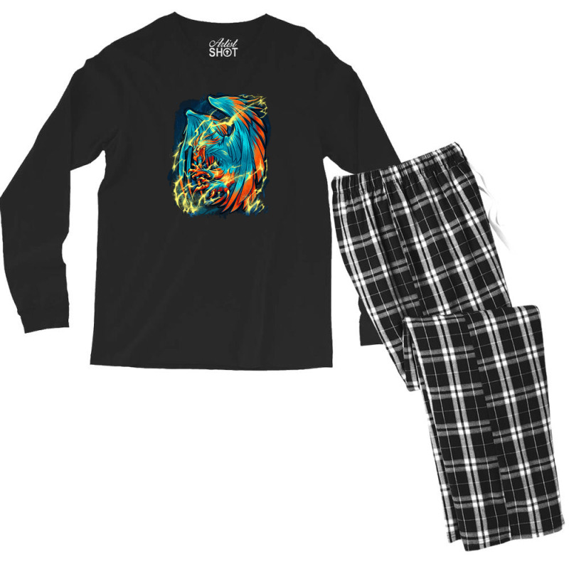 Thunderbird Men's Long Sleeve Pajama Set | Artistshot