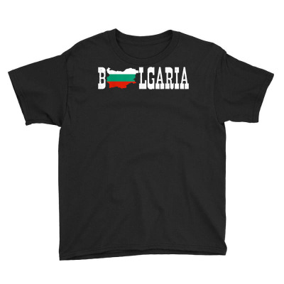Bulgaria Jersey For Love Bulgaria Flag Silhouette Bulgarian T Shirt Youth Tee Designed By Quillanarenos
