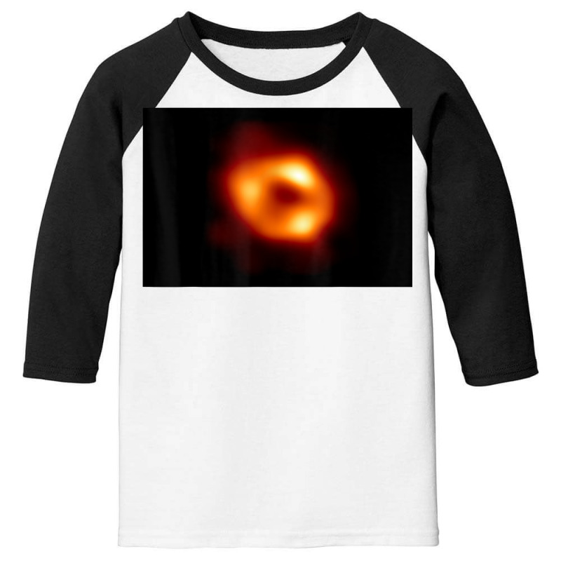 First Image Of Black Hole In Our Milky Way Galaxy 2022 T Shirt Youth 3/4 Sleeve by KretschmerBridge | Artistshot