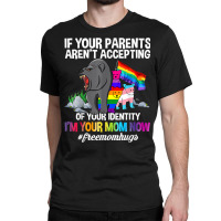 Free Mom Hugs Proud Mama Bear Lgbt Gay Pride Lgbtq Parade T Shirt Classic T-shirt | Artistshot