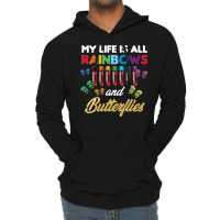 Reaction Glass Butterfly Rainbow Phlebotomist Laboratory Long Sleeve T Lightweight Hoodie | Artistshot