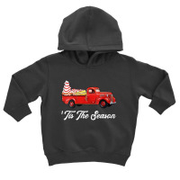 Christmas Tree Snack Cake Red Truck Toddler Hoodie | Artistshot