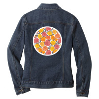 Island Cupcake Party 44774746 Ladies Denim Jacket | Artistshot