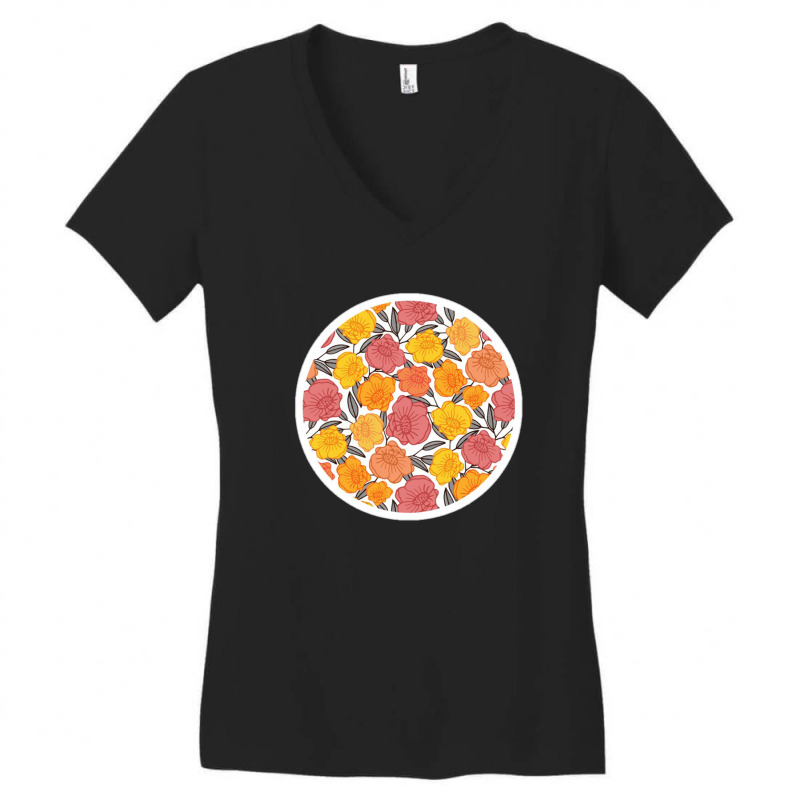 Island Cupcake Party 44774746 Women's V-Neck T-Shirt by isaq | Artistshot