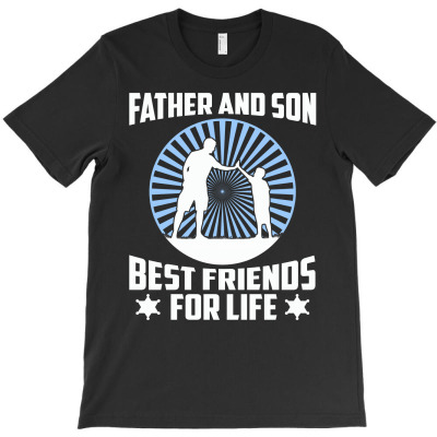 Father And Son Best Friends For Life - Fathers Day Gift T-shirt Designed By Phsl