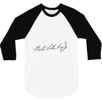 Martin Luther King  Anniversary 3/4 Sleeve Shirt | Artistshot