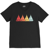 Sailing T  Shirt Sailing Sail Boat Retro T  Shirt V-neck Tee | Artistshot