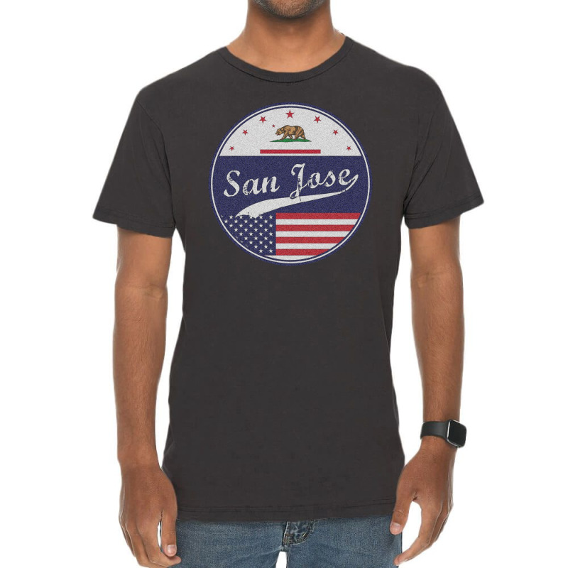 San Jose Usa Vintage T-shirt | Artistshot