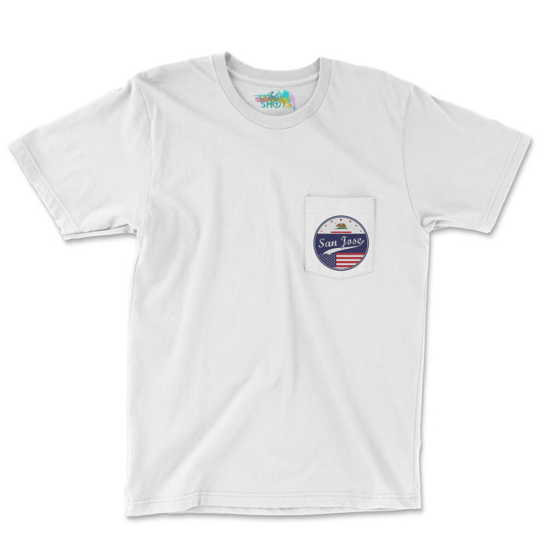 San Jose Usa Pocket T-shirt | Artistshot