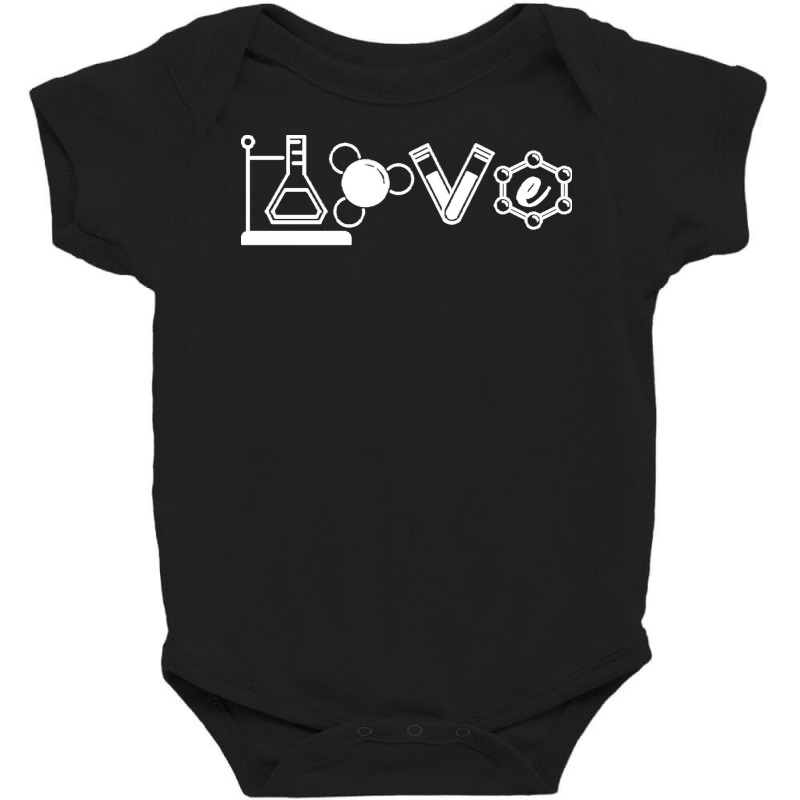 Chemistry T  Shirt Love Chemistry Science Laboratory Medicine Clinic P Baby Bodysuit | Artistshot