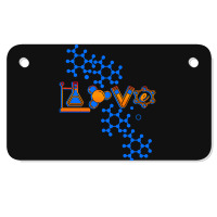 Chemistry T  Shirt Love Chemistry Science Laboratory Medicine Pharmaci Motorcycle License Plate | Artistshot