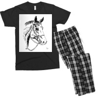 Horse Men's T-shirt Pajama Set | Artistshot