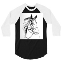 Horse 3/4 Sleeve Shirt | Artistshot