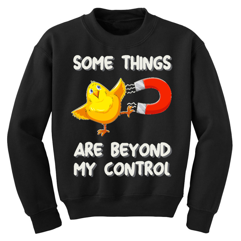 Chick Magnet T  Shirt Some Things Are Beyond My Control   Chick Magnet Youth Sweatshirt by alexieterry303 | Artistshot