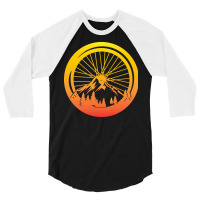 Bicycle T  Shirt Bicycle Cyclist Sport Gift T  Shirt (1) 3/4 Sleeve Shirt | Artistshot