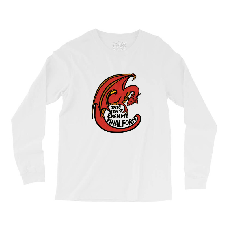 This Isn't Even My Final Form Long Sleeve Shirts by BLACKSTONE | Artistshot