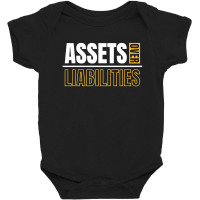 Assets Over Liabilities Baby Bodysuit | Artistshot