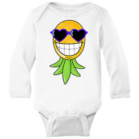 Party Mode Upside Down Pineapple Swinger Vanilla Swapping T Shirt Long Sleeve Baby Bodysuit | Artistshot