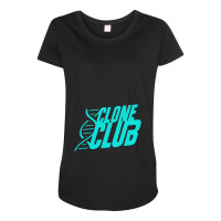 Clone Club Maternity Scoop Neck T-shirt | Artistshot