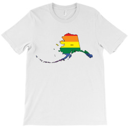 alaska rainbow flag T-Shirt | Artistshot