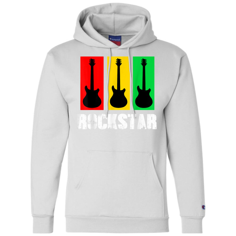 Rockstar Kids Tshirt Vintage Guitar Tshirt Champion Hoodie | Artistshot