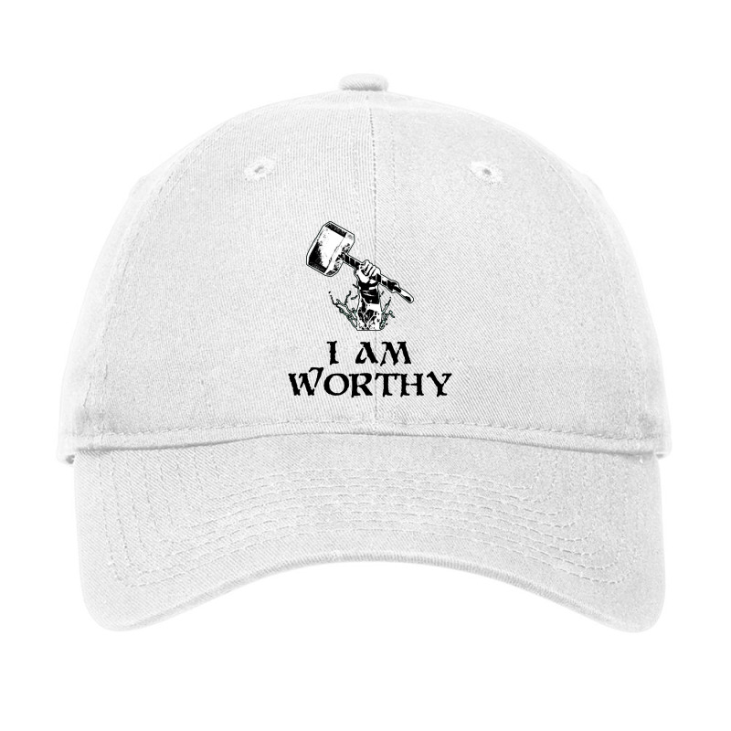 I Am Worthy Adjustable Cap | Artistshot