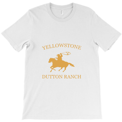 Yellow  Dutton Ranch T-shirt Designed By Jumikan